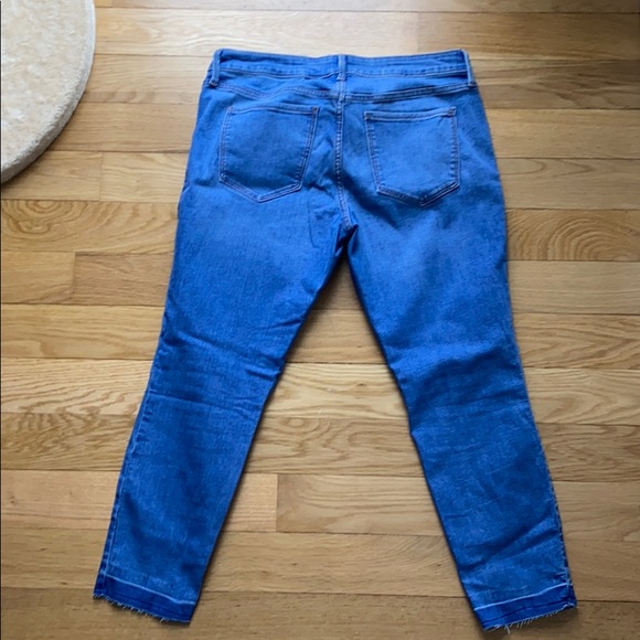 Rockstar Destroyed hem super skinny jeans - 12P - Picture 5 of 5